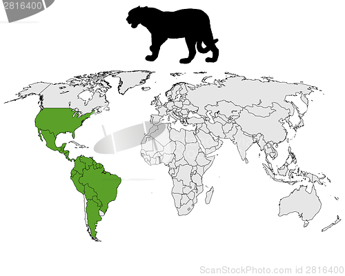 Image of Jaguar distribution