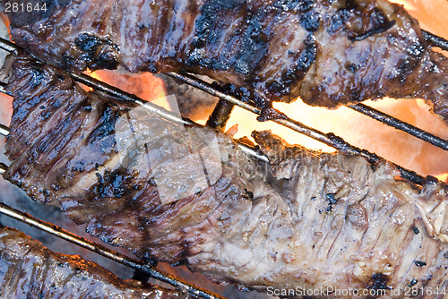 Image of steak on the grill