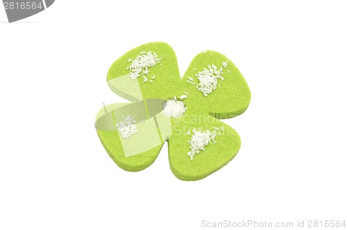 Image of Coconut flakes and felt decoration