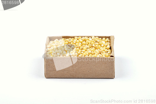 Image of Sorghum on white