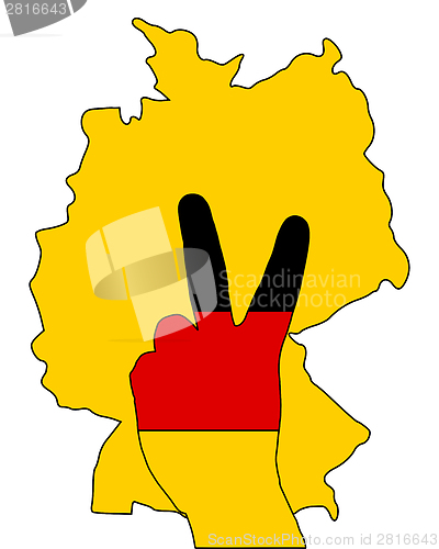 Image of German hand signal