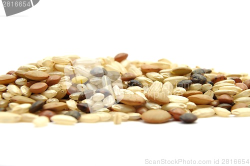 Image of Brown rice and lentils