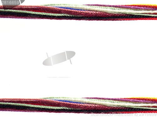 Image of Background string of wool