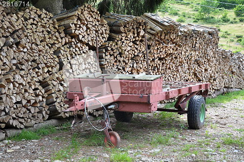 Image of Wood pile