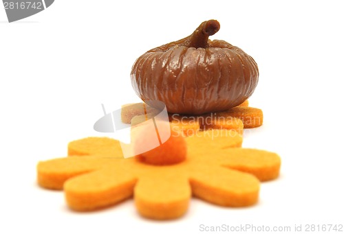 Image of Fig on white