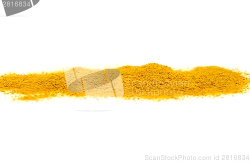 Image of Turmeric on white
