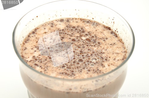 Image of Hot chocolate on white