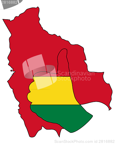 Image of Bolivia hand signal