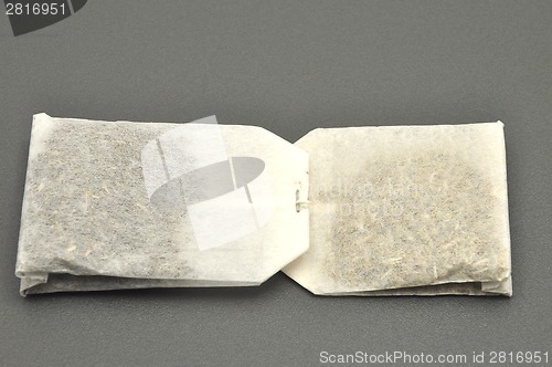 Image of Detailed but simple image of tea bag