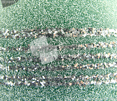 Image of Background glitter on green