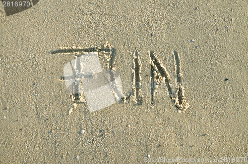 Image of Fun in sand