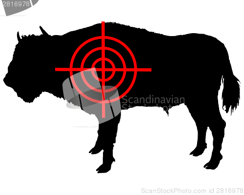 Image of Bison crosshair