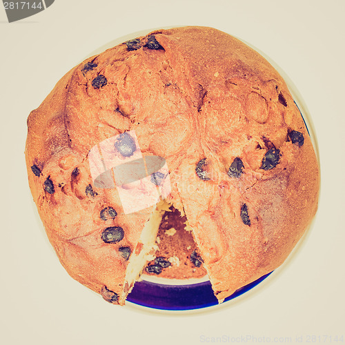 Image of Retro look Panettone bread