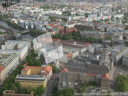 Image of Berlin aerial view