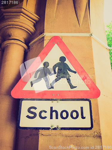 Image of Retro look A sign
