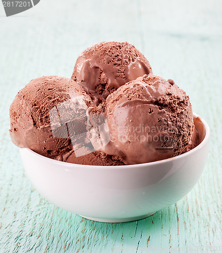 Image of Chocolate ice cream