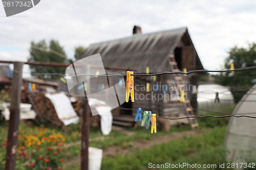 Image of yellow Clothespin