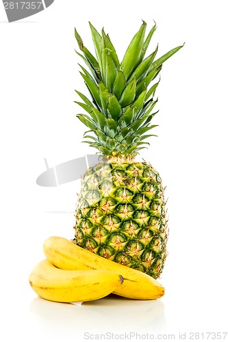 Image of Pineapple and banana