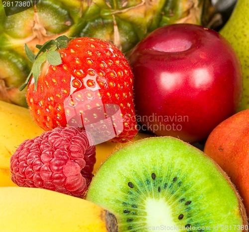 Image of Berries and fruit closeup