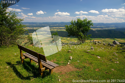 Image of Outdoor bench