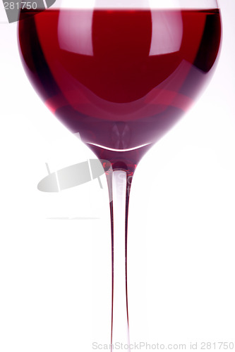 Image of Goblet with Red Wine