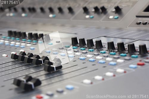 Image of Mixing desk