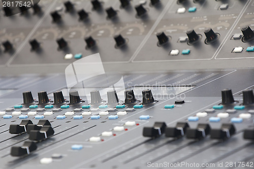 Image of Music Mixing desk