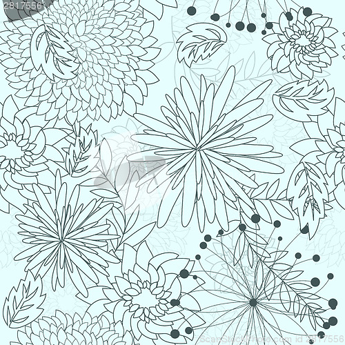 Image of Seamless floral pattern