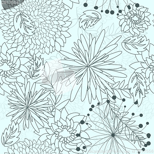 Image of Seamless floral pattern