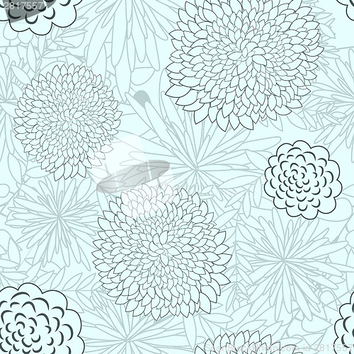 Image of Seamless floral pattern