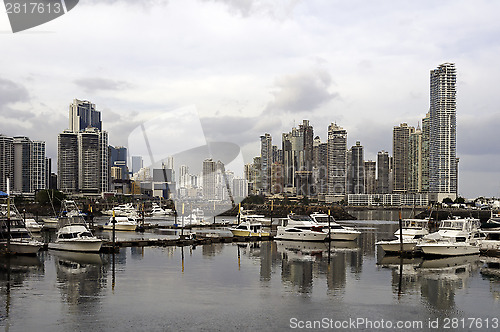 Image of Panama City skyline, Panama.