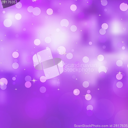 Image of Glittery purple Christmas background. EPS 8