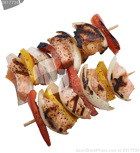 Image of Salmon Kebabs