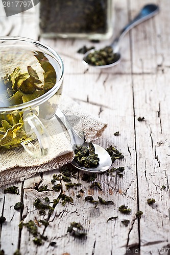 Image of cup of green tea 