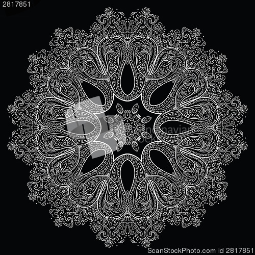 Image of Mandala. Indian decorative pattern.