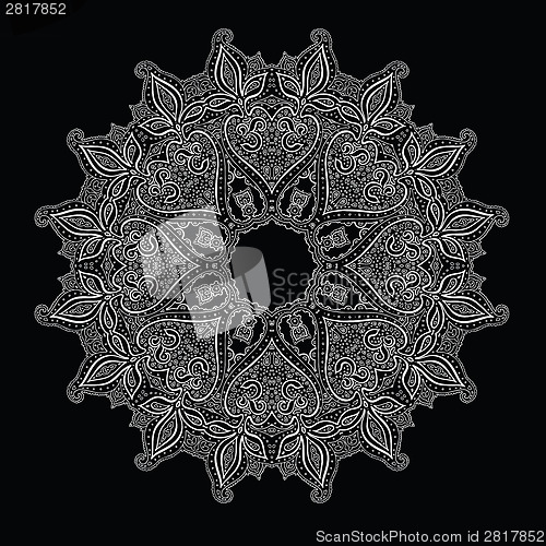 Image of Mandala. Indian decorative pattern.