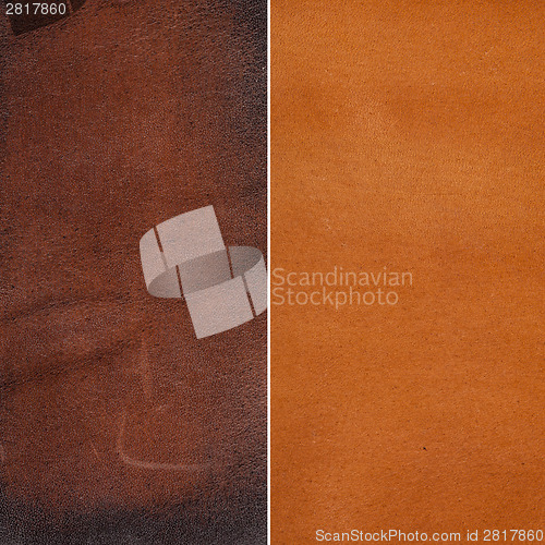 Image of Brown leather texture