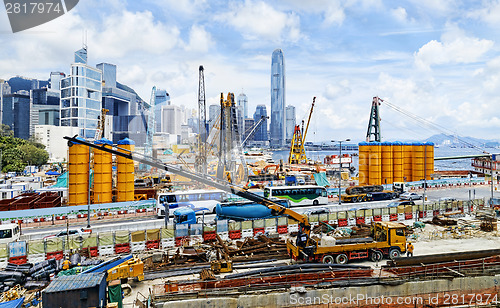 Image of Construction site in Hong Kong 