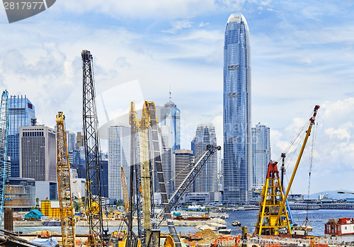 Image of Construction site in Hong Kong 