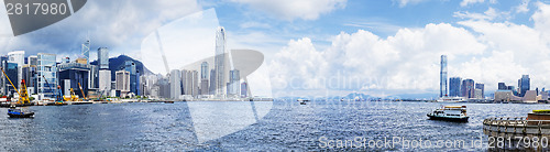 Image of Hong Kong harbour