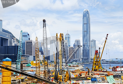 Image of Construction site in Hong Kong 