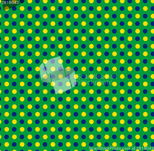 Image of Brazil 2014 Seamless Green Yellow Blue Background