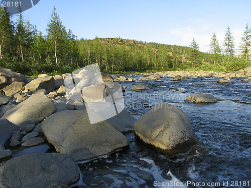 Image of Mountain river