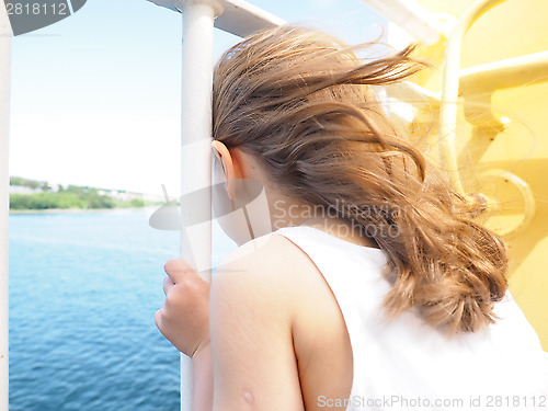 Image of Girl on cruise