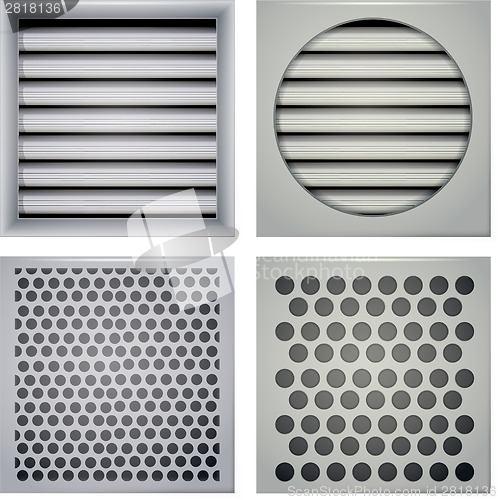 Image of Illustration of ventilation shutters