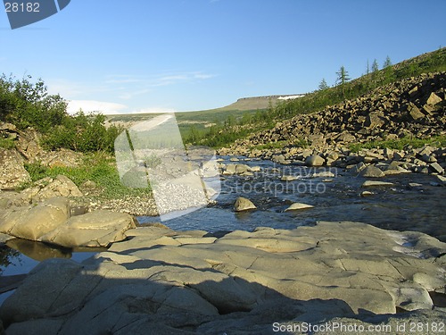 Image of Mountain river