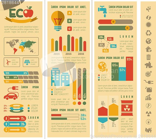 Image of Ecology Infographic Template.