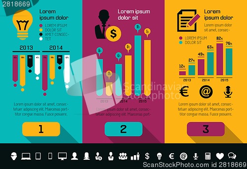 Image of Technology Infographic Elements