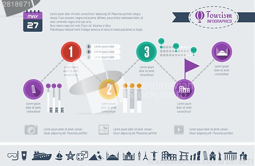 Image of Travel Infographic Template.