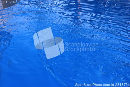 Image of blue water